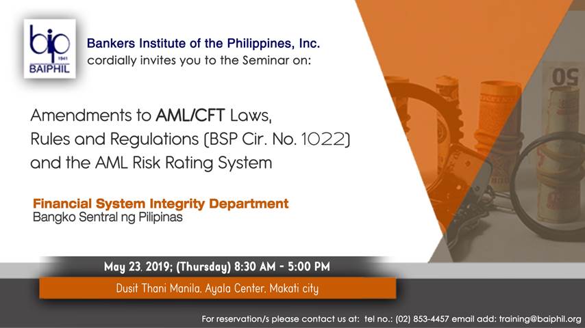 AML CFT LAWS 05232019
