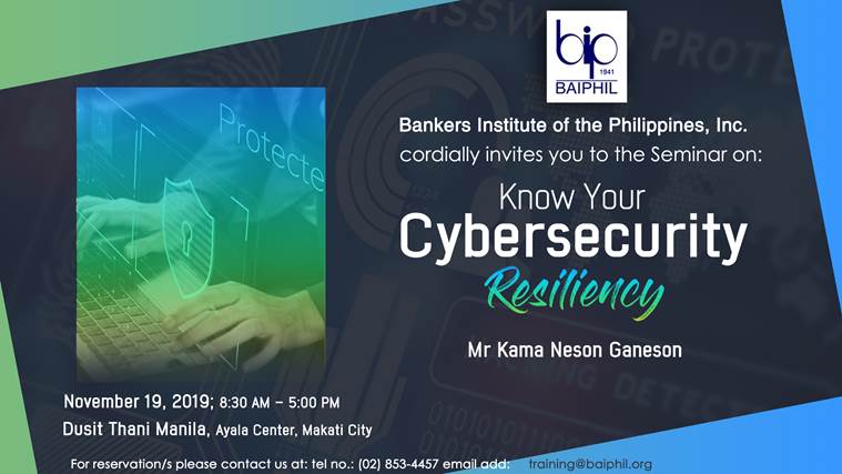 Cybersecurity Nov. 2019