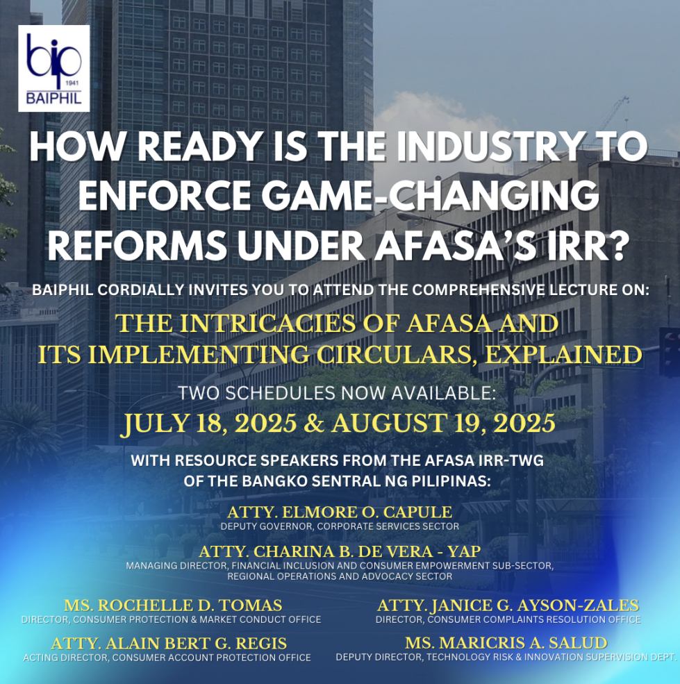 The Intricacies of AFASA and Its Implementing Circulars, Explained